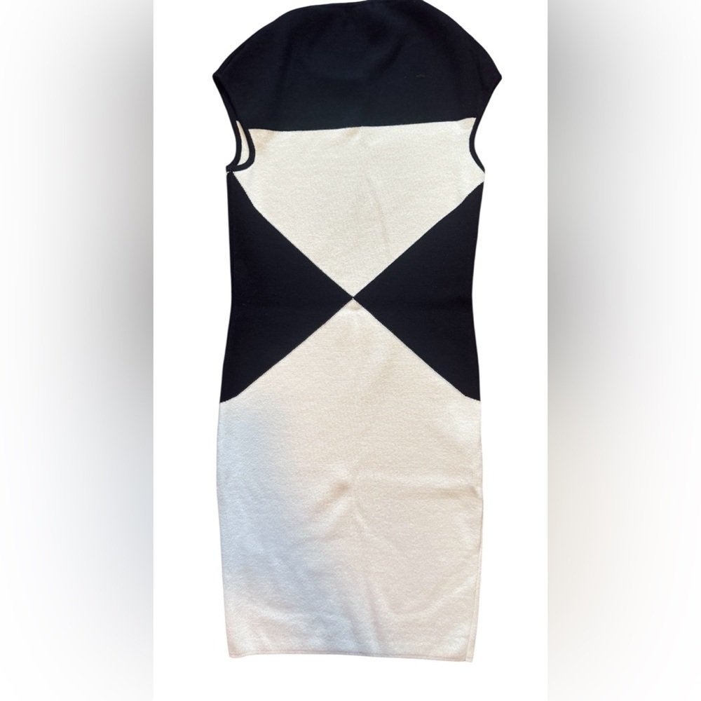 INTERMIX colorblock pattern mini dress - image 4